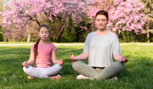 Meditazione all'aperto
