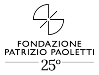 Logo 25 anni di Fondazione Patrizio Paoletti