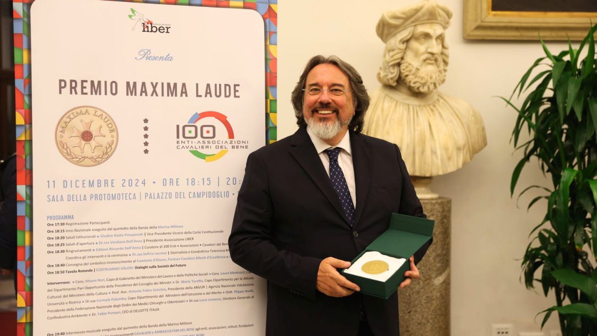 Premio Maxima Laude 2024 a Fondazione Patrizio Paoletti