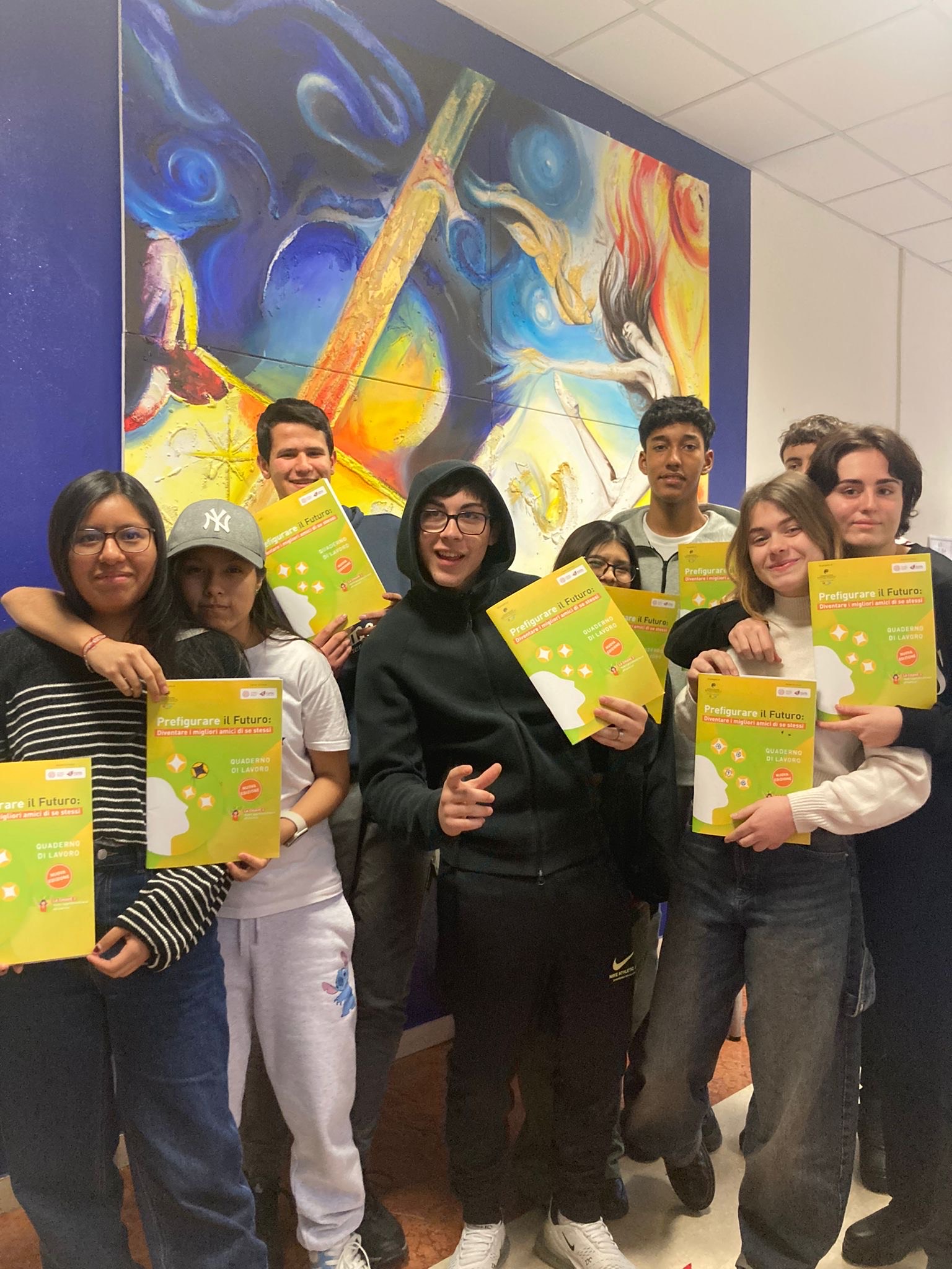 Campagna mai più soli - Licei San Paolo Bergamo classe 2a