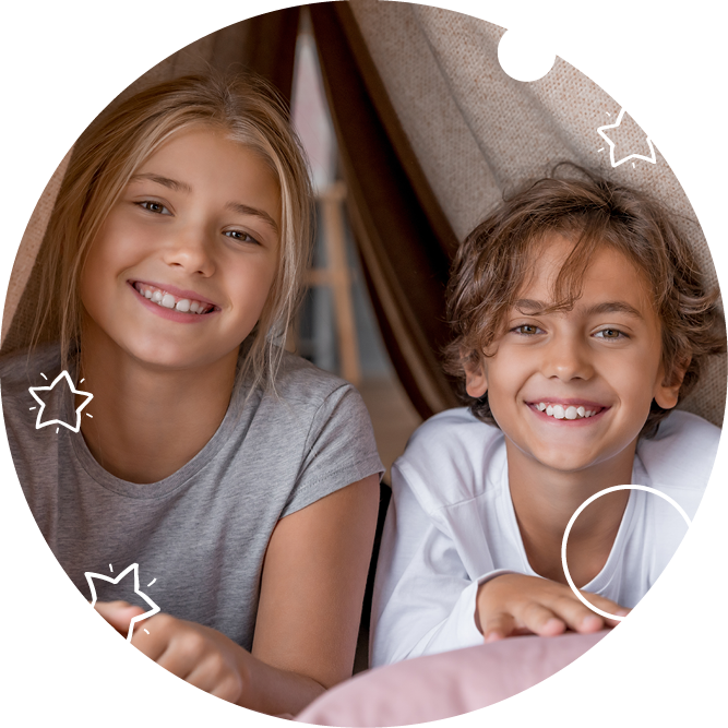bambini sorridenti