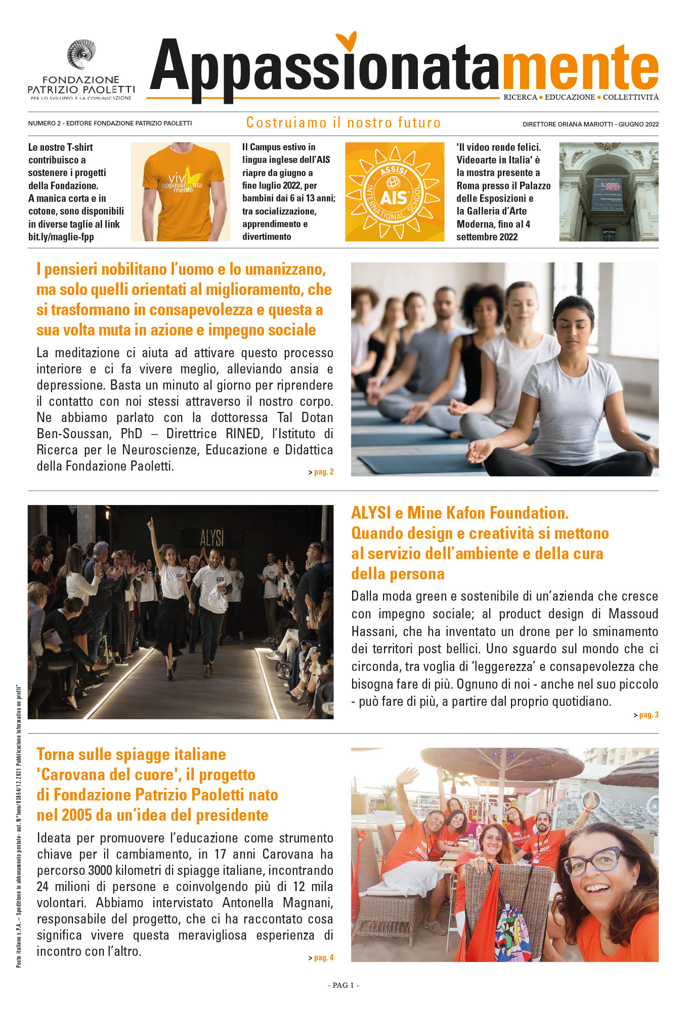 Appassionatamente - Numero 1 2022