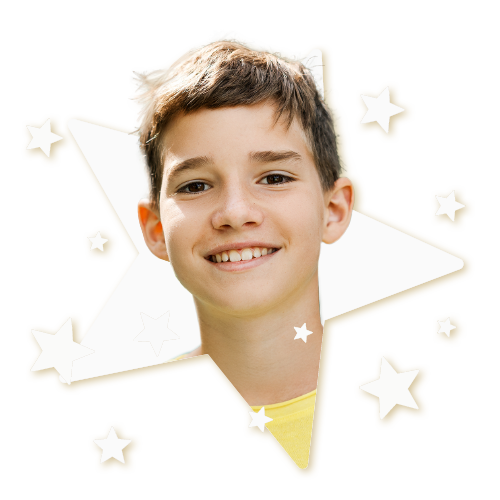 Ragazzo sorridente