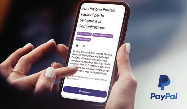 PayPal sostiene Fondazione Patrizio Paoletti